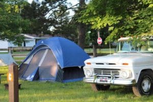 Camping at White Cloud Park