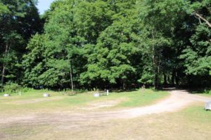 Campsites at county park