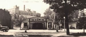 Old Sinclair gas station