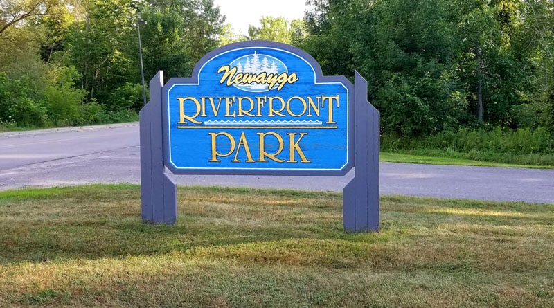 Newaygo’s Riverfront Park – A Great Place to Walk Your Dogs!