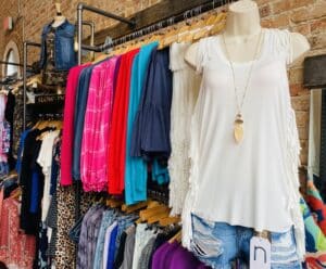 boutique clothing display